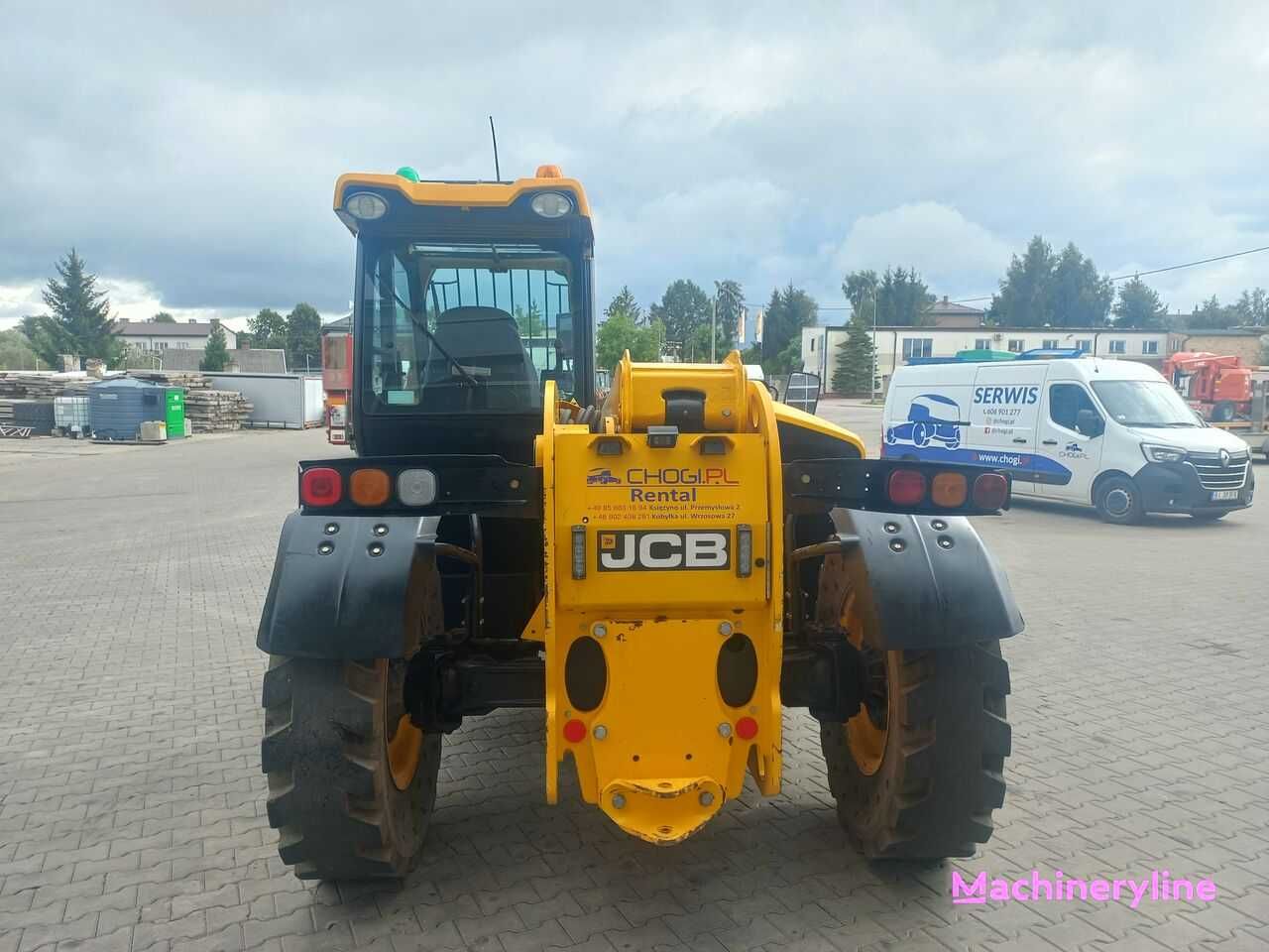 Ładowarka teleskopowa JCB 541-70  - wynajem ładowarki teleskopowej