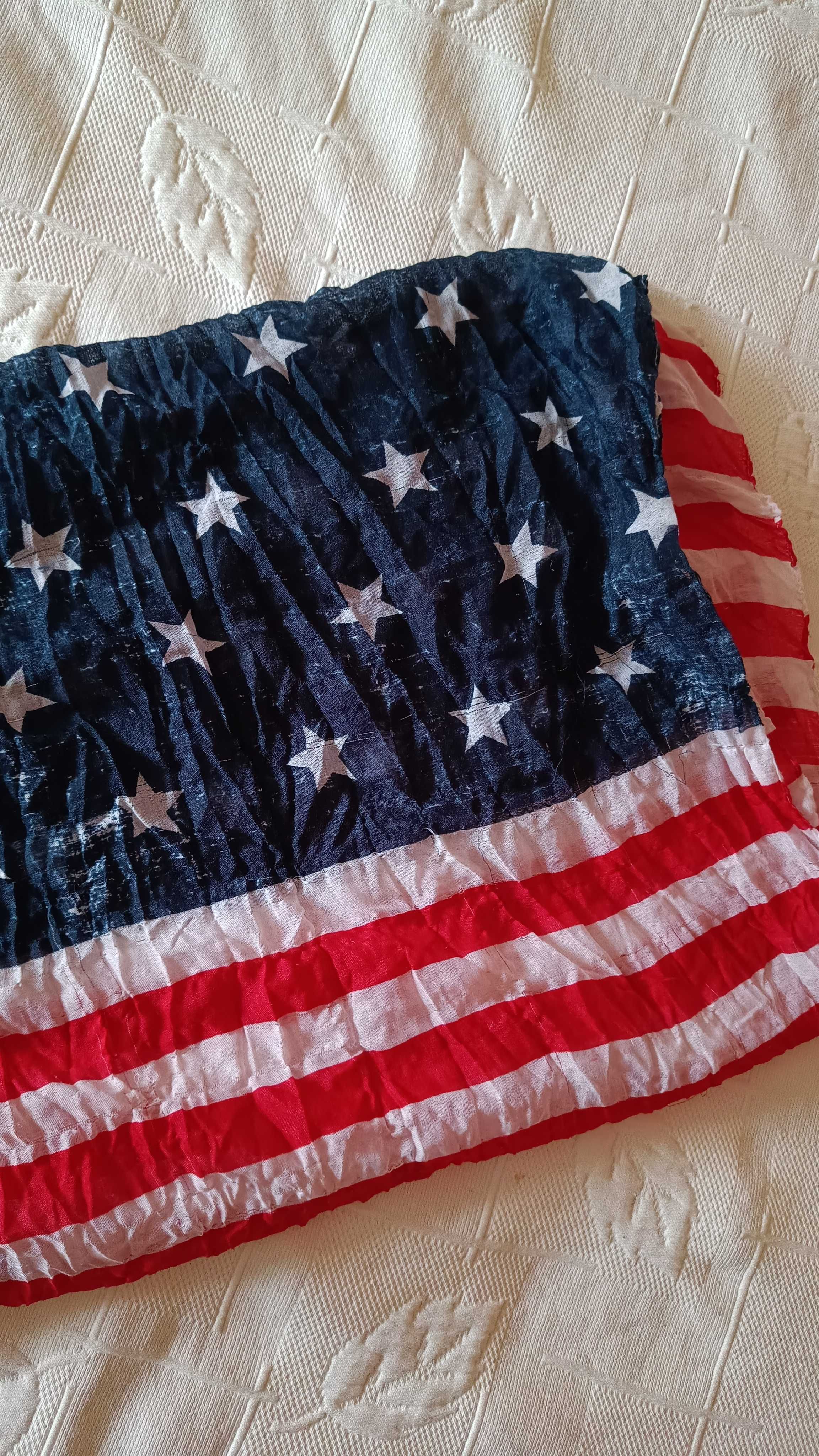 chusta flaga USA