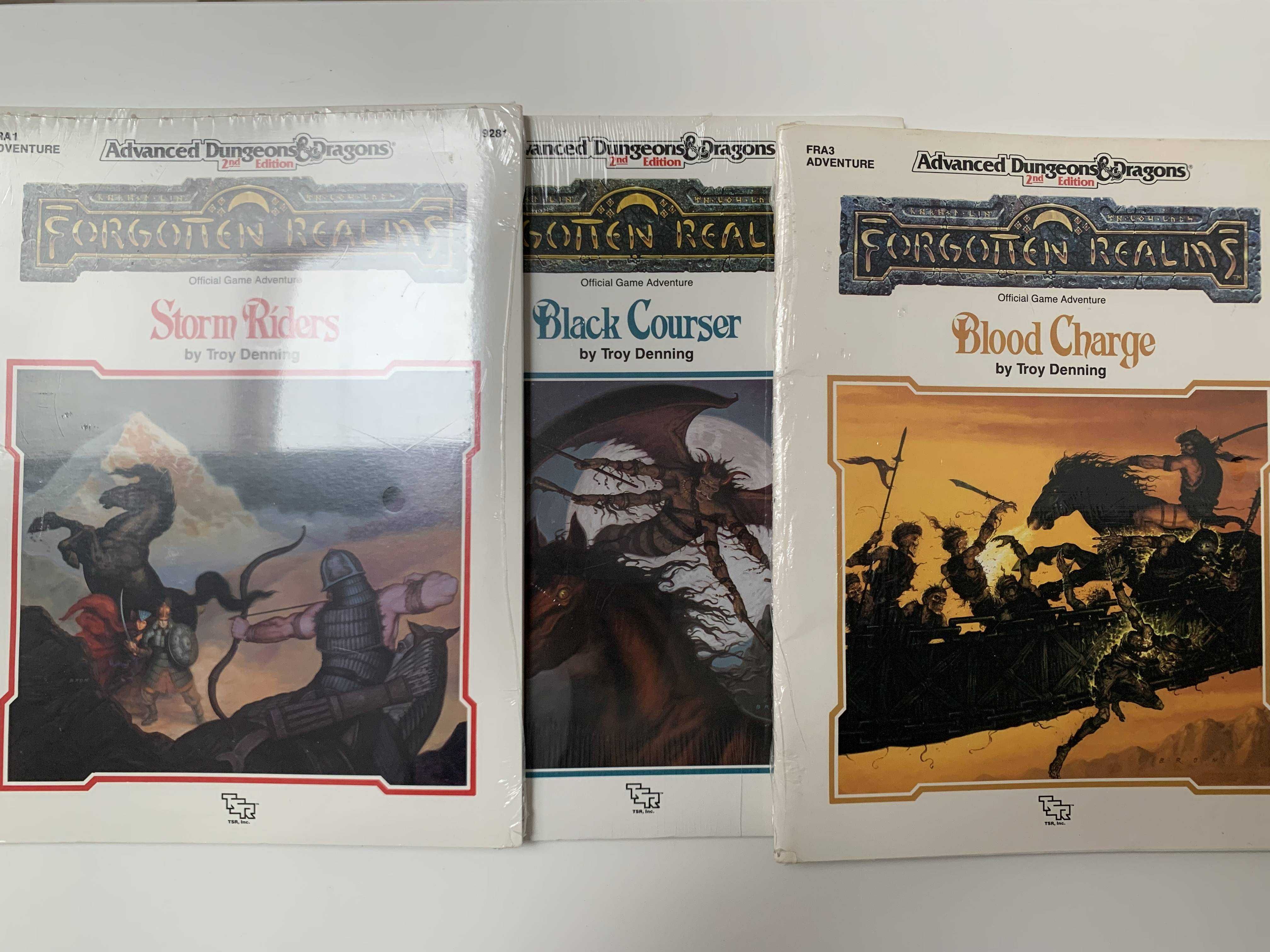 Advanced Dungeons & Dragons: Forgotten Realms komplet podręczników RPG