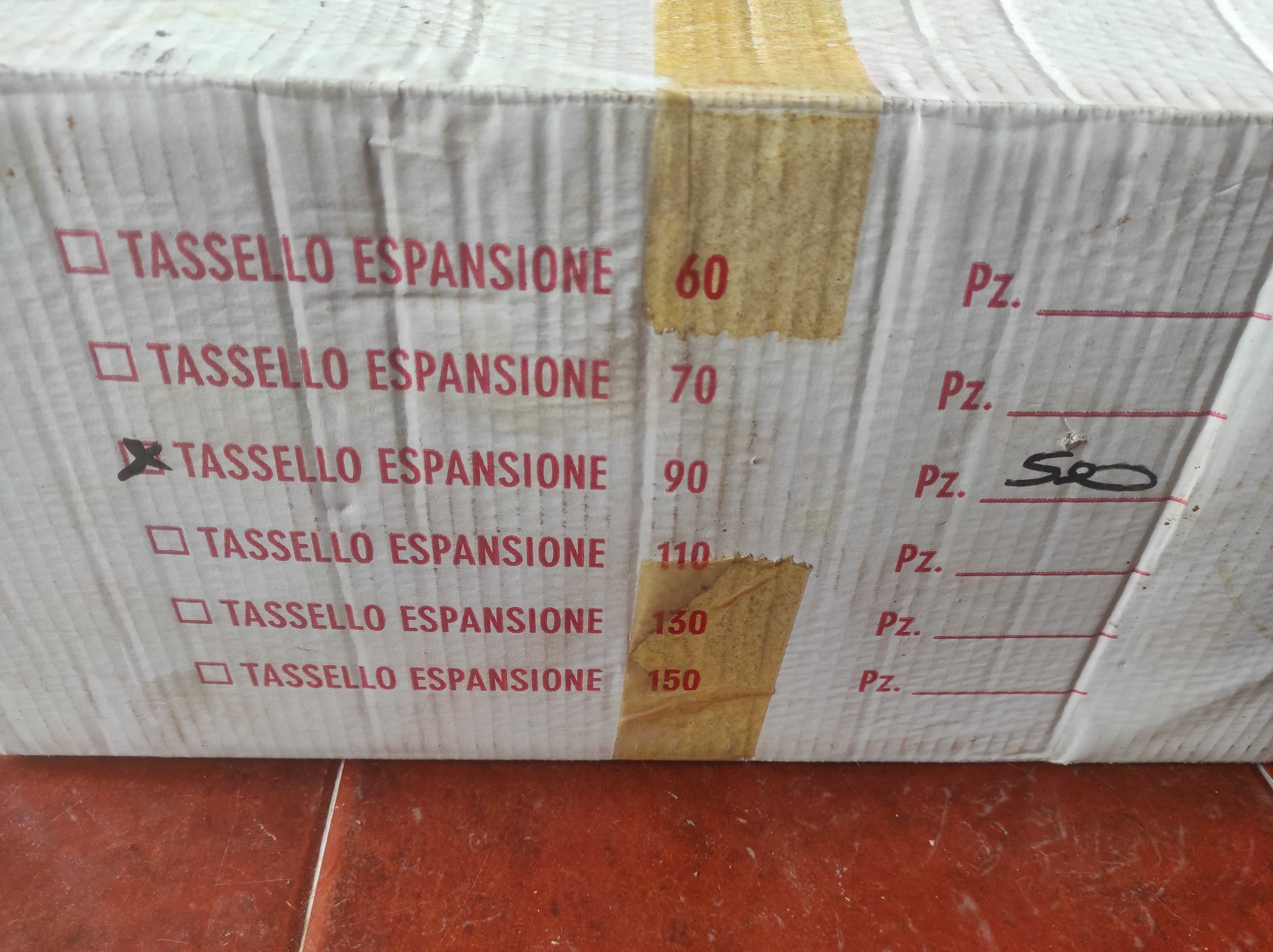 Buchas de fixação expansão