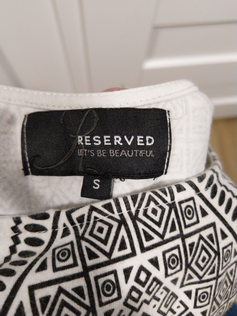 Sukienka mini aztec Reserved