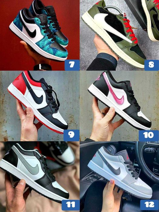 ‼️Кросівки Nike Air Jordan 1 Low/Nike Blazer різних кольорів | Унісекс