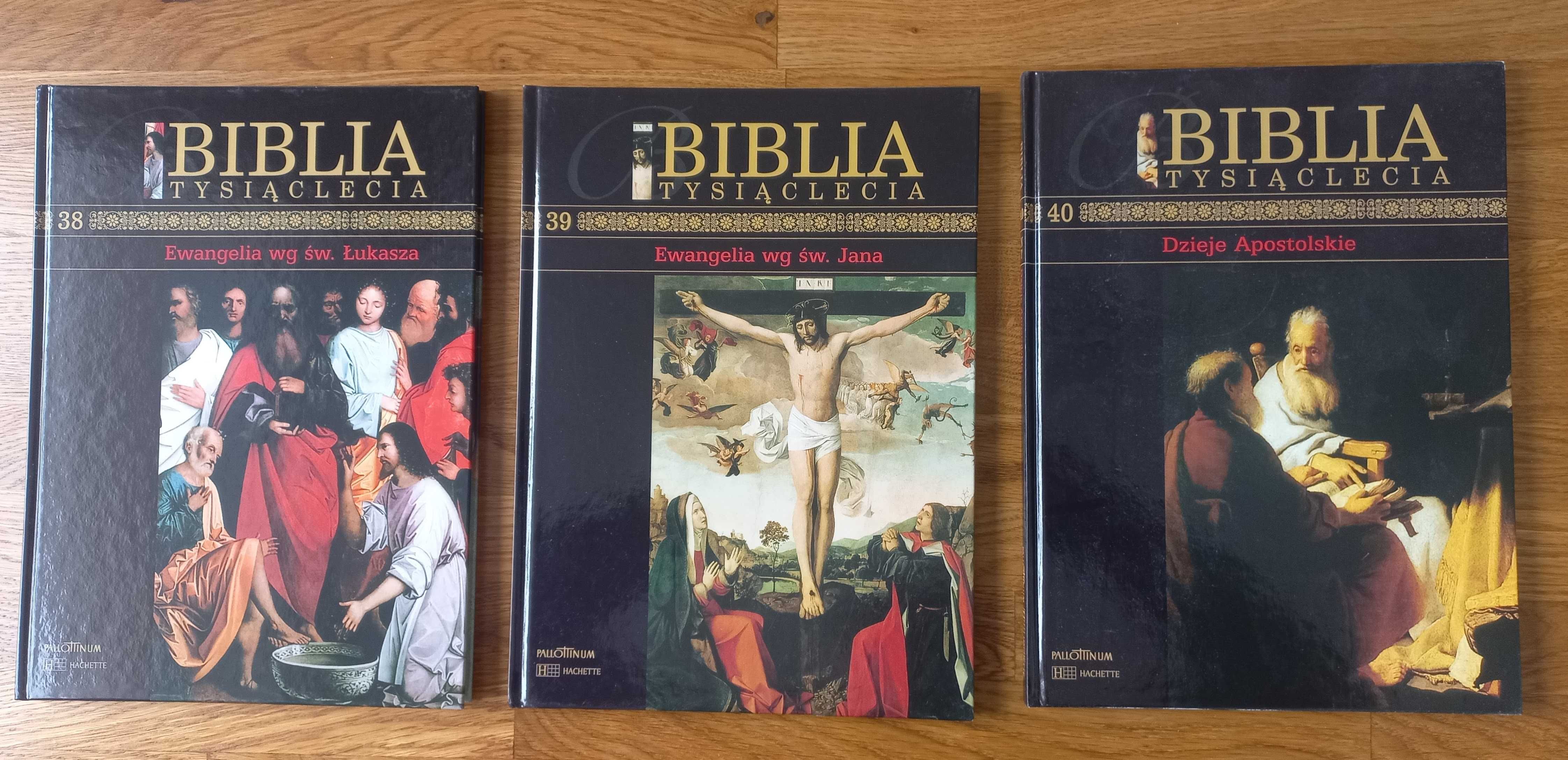 Ilustrowana Biblia Tysiąclecia - wyd. Pallottinum Hachette - 8 tomów