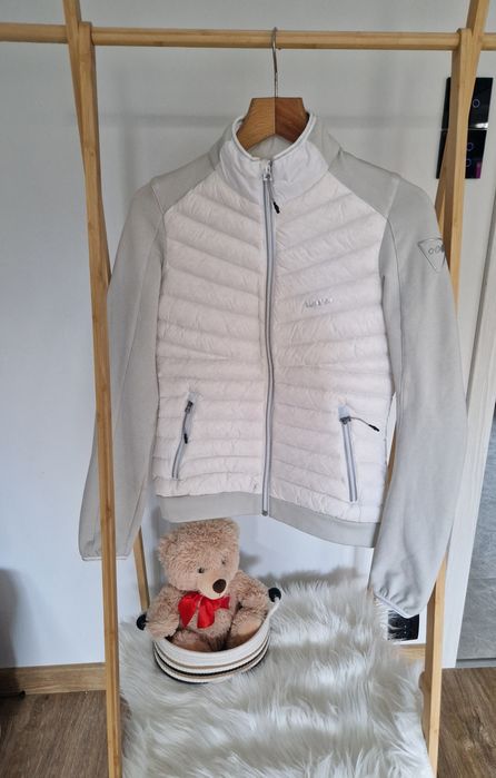 Ciepła bluza/kurtka  85%puch kaczy 15% pierze kacze r XS