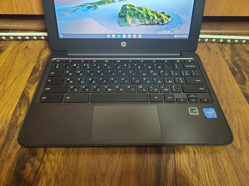 Hp Chromebook 11.6 HD Led N2840/4RAM/16gb emc/5-6 часов акумулятор