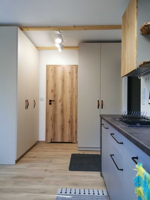 Dom modułowy drewniany mobilny letniskowy całoroczny 35m2