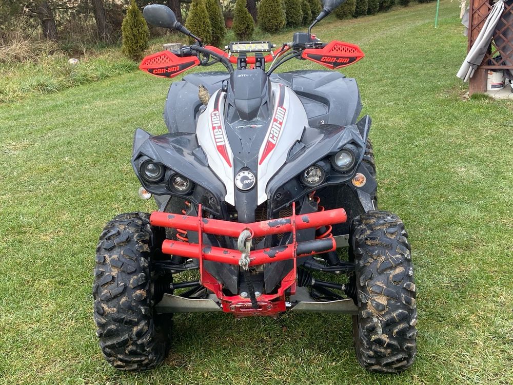 Grill lampa obudowa lamp bumper osłony nadkole can am renegade 650 xxc