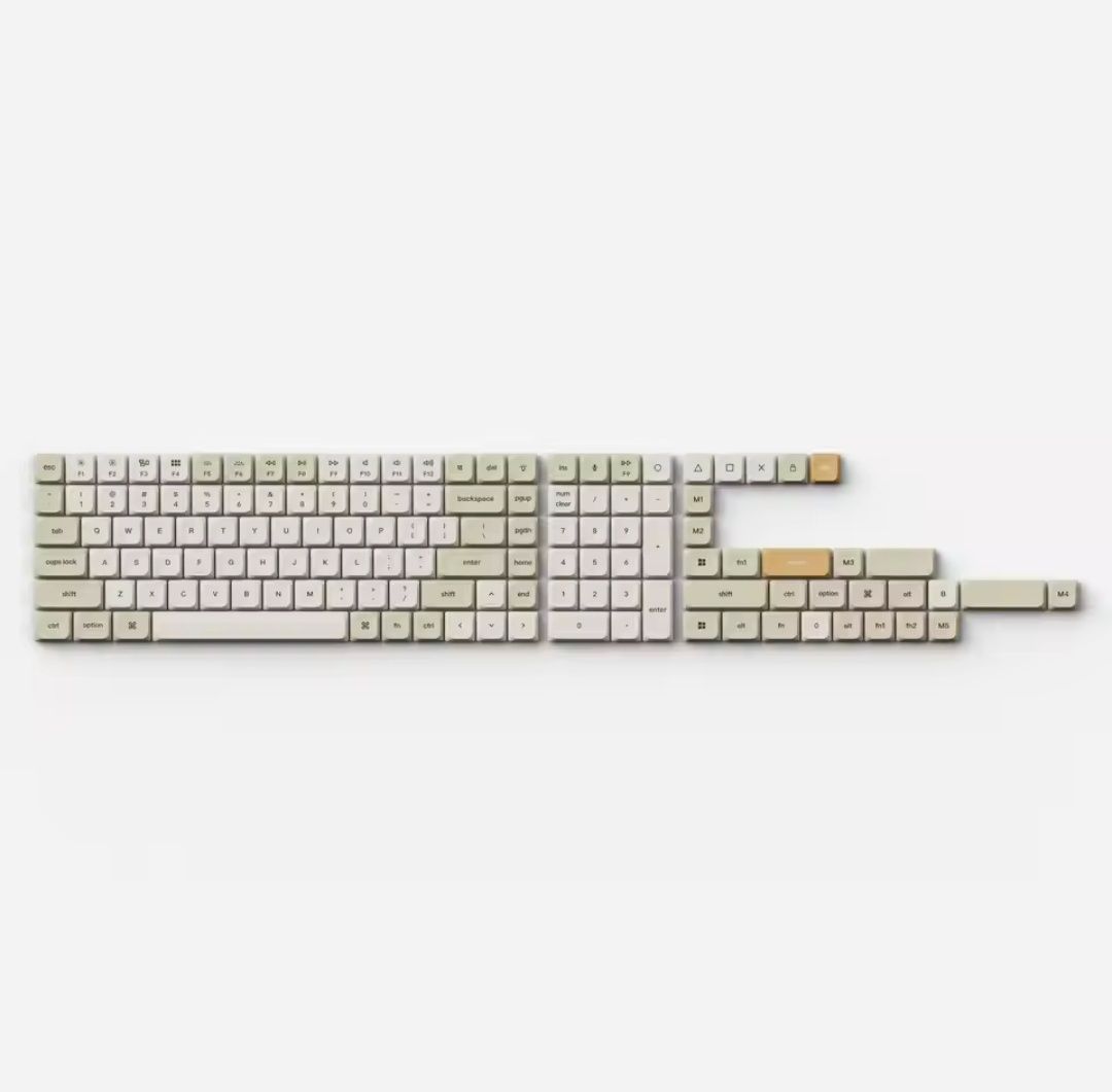Набір клавіш Keychron Low Profile Double Shot PBT LSA Version 2 Camel