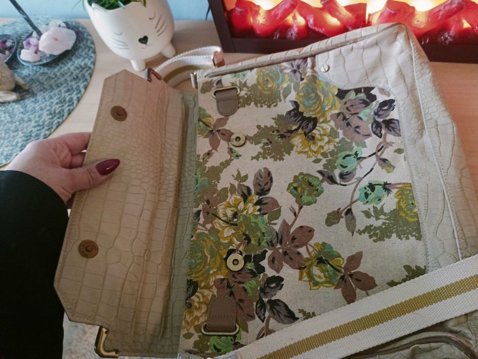 Torebka teczka na notebook