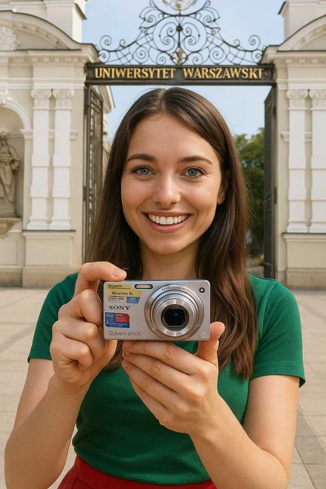 Aparat cyfrowy kamera SONY Cyber-shot DSC-WX1 10.2 MP