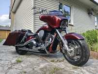 Honda VTX 1800 retro bagger hd street glide custom