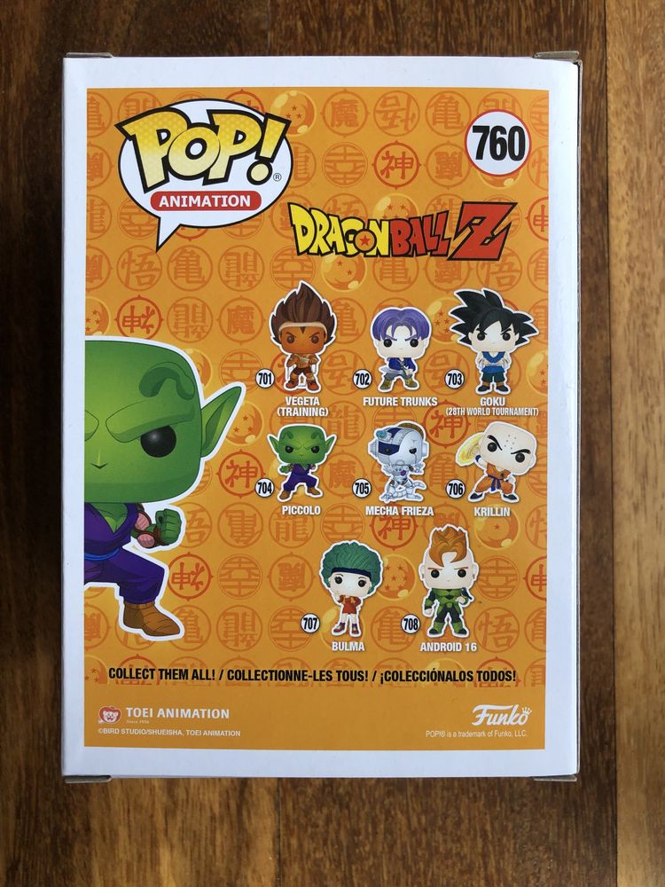 Funko Pop Piccolo da coleção Dragon Ball Z