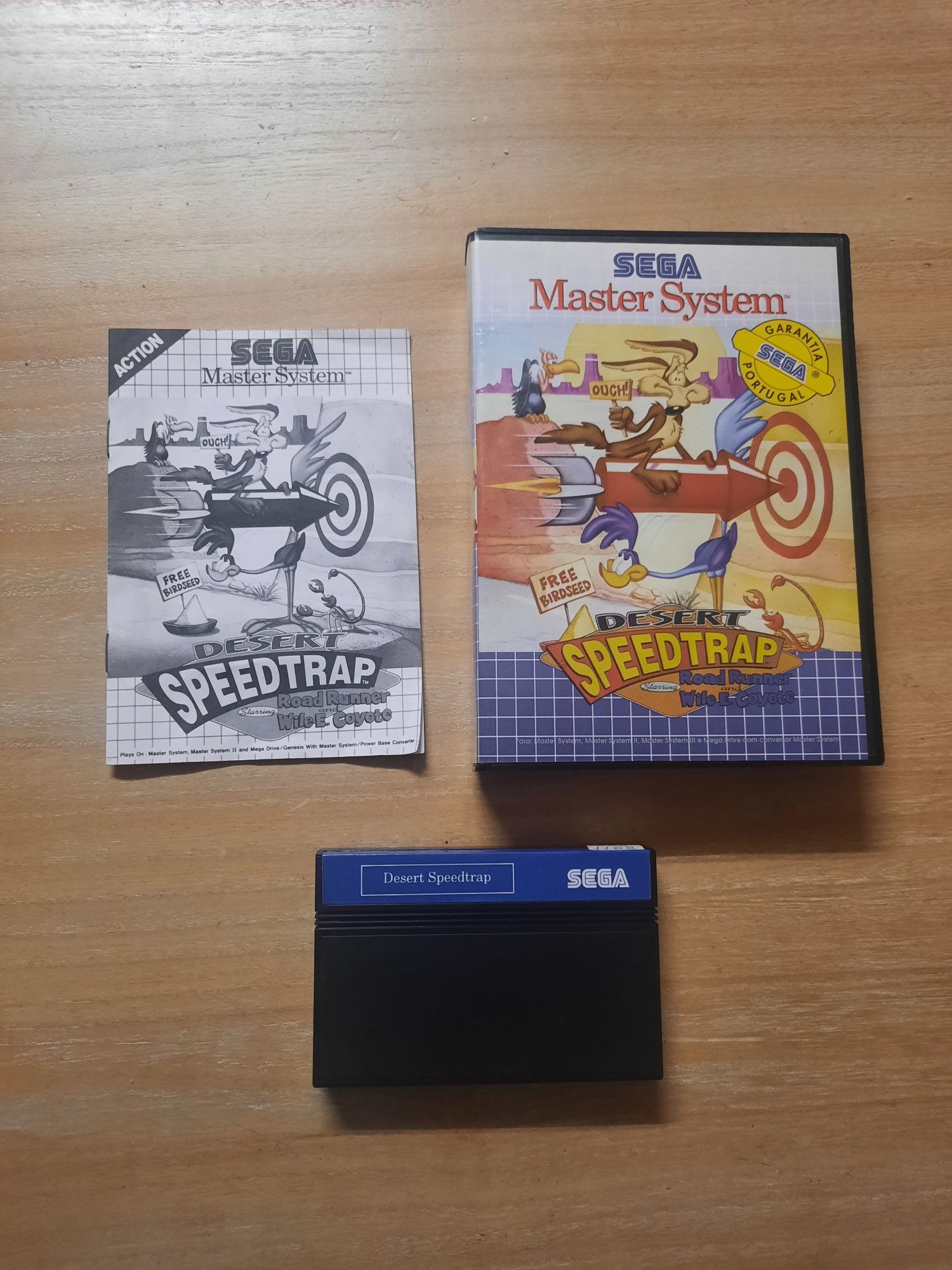 Sega Master System - Purple TecToy - SPEEDTRAP