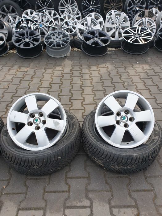 Felgi aluminiowe Skoda 15" 5x100 6j et43 Vw Seat Audi itp.