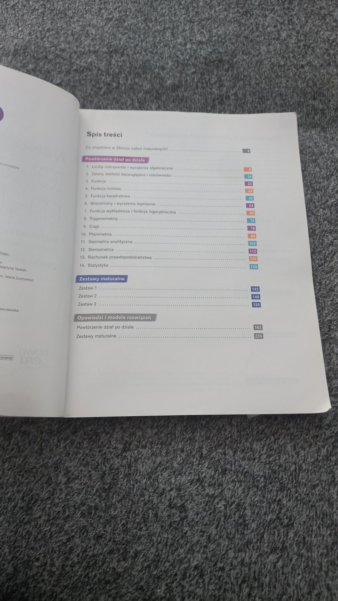 Nowa teraz matura matematyka poziom podstawowy zbiór zadań maturalnych