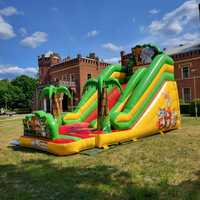 Zamki Dmuchane, trampoliny mobilne, wata i popcorn " Bouncy Mania "