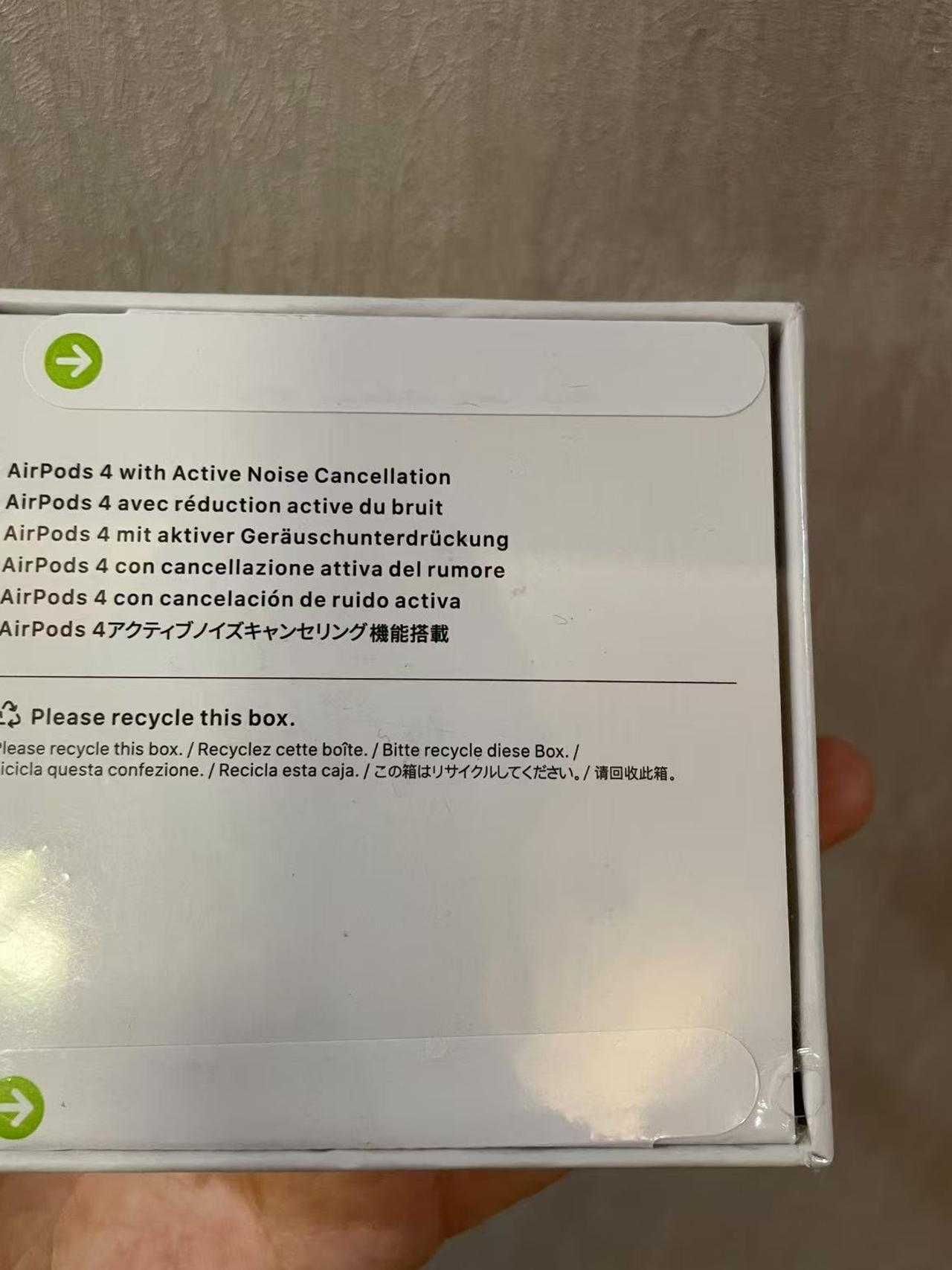 Oryginalne słuchawki A.pple Air Pods 4 A-N-C