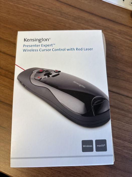 Kensington prezenter pointer klikacz presenter expert