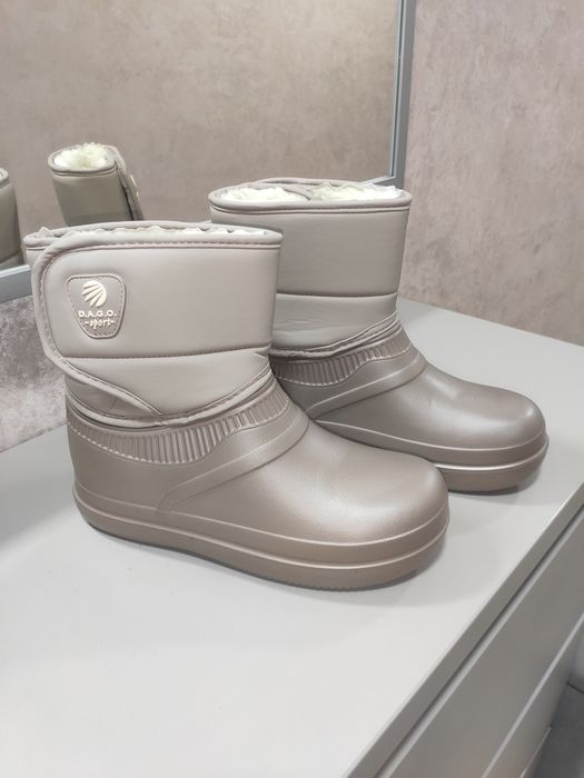 Дутики женские зимние, пена, разные цвета