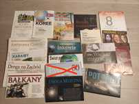 Zestaw mapy, plakaty edukacyjne National Geographic