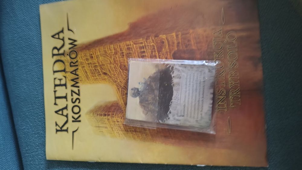 Katedra Koszmarów - gra planszowa.