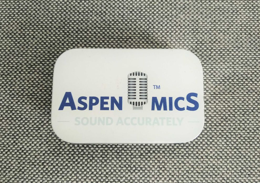 Microfone de lapela HQ-SPK Stereo Aspen Mics