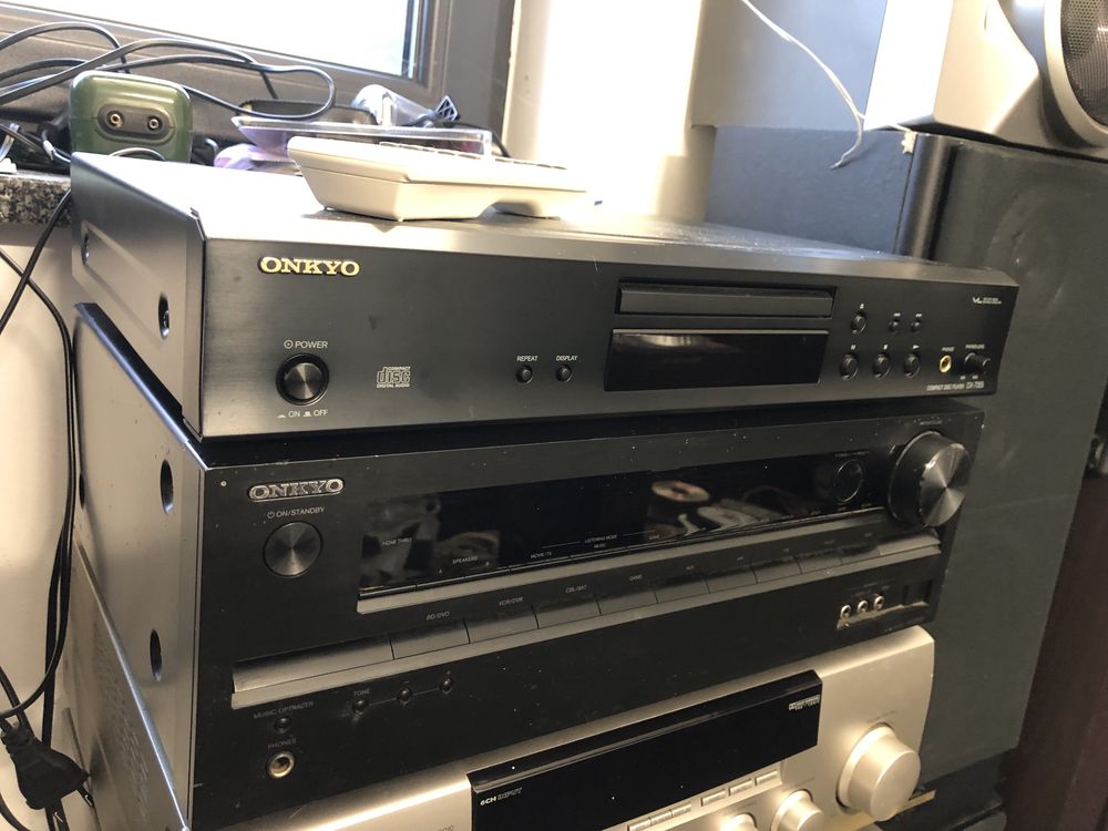 Amplituner + Cd Onkyo wysoki model