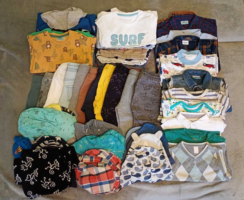 Paka ubrań dla chłopca 86 cm