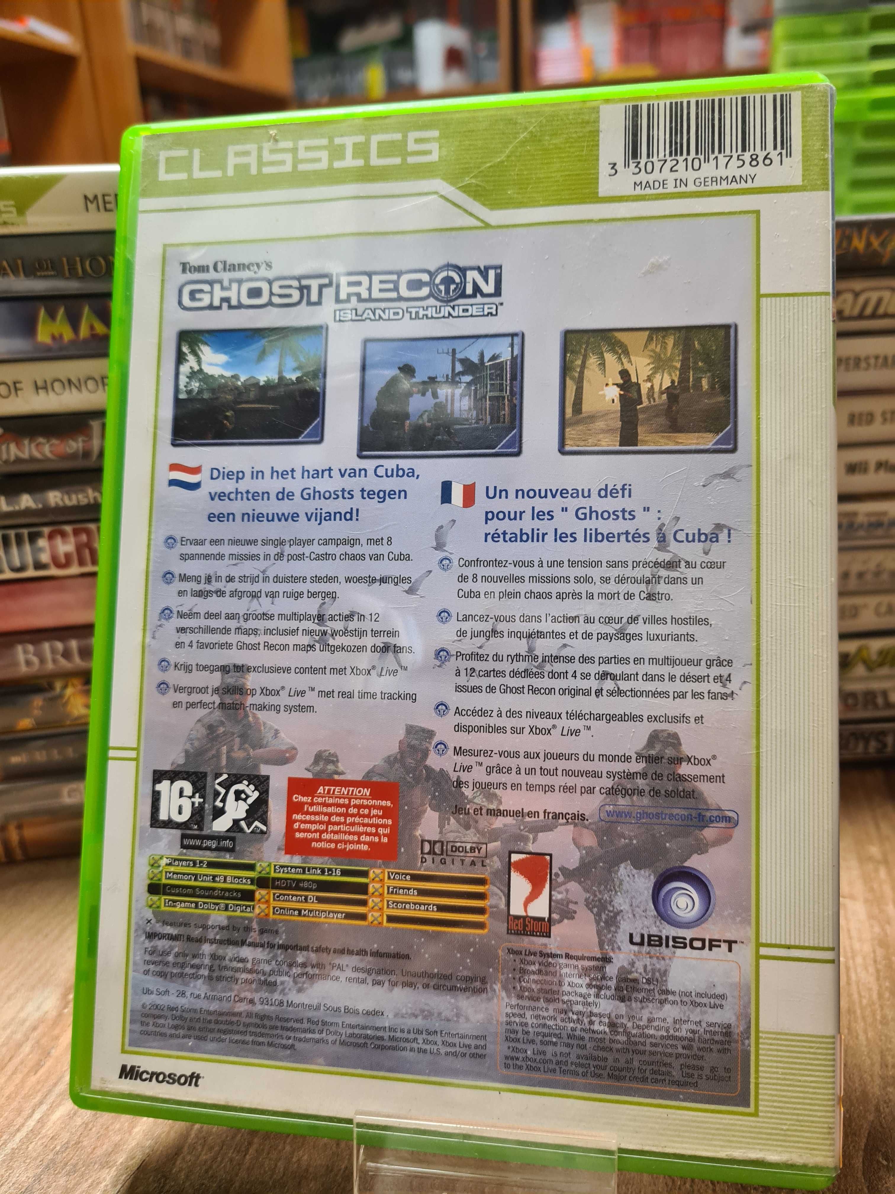 Tom Clancy's Ghost Recon: Island Thunder XBOX  Sklep Wysyłka Wymiana
