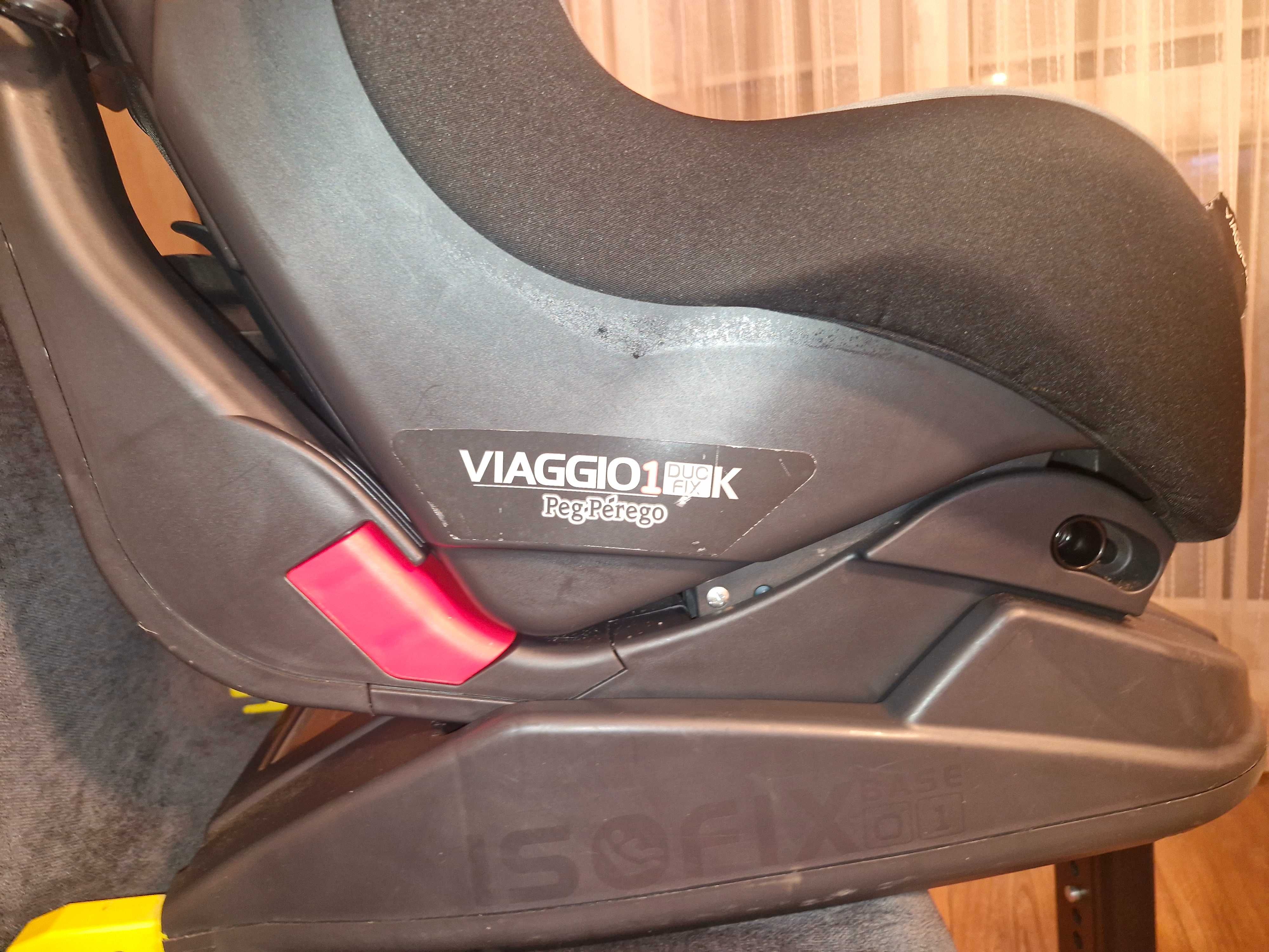 Fotelik samochodowy Peg Perego 9-18 kg z iso fix