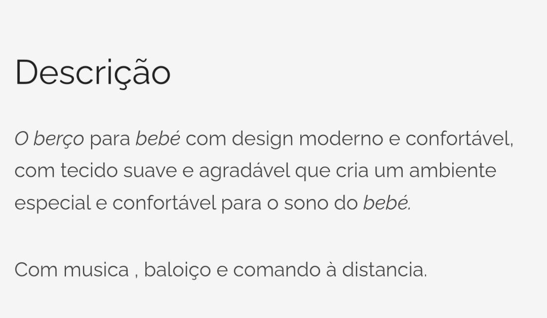 Vendo berço mágico Next2me