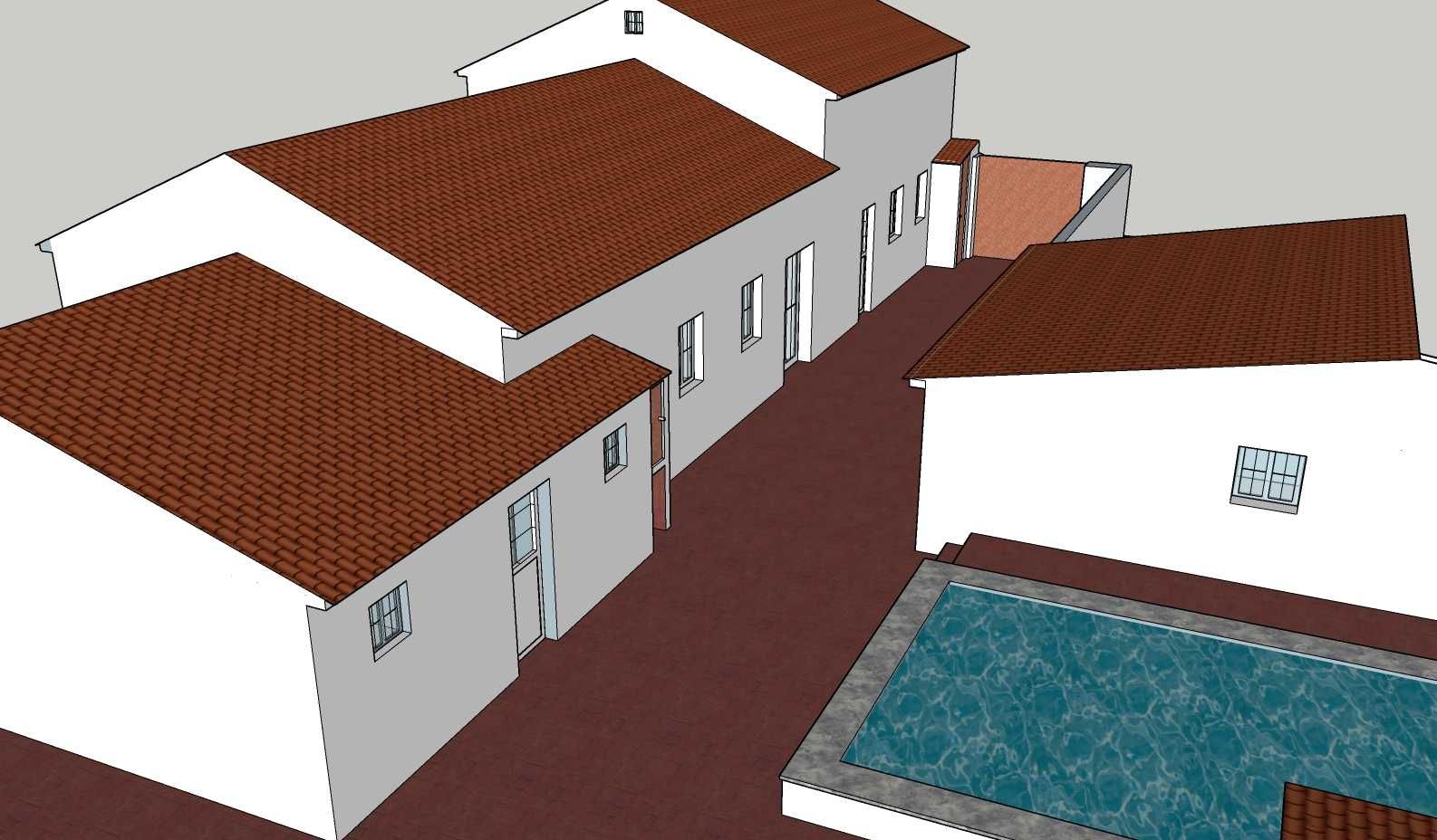 Casa antiga T4 com anexos, piscina e quintal
