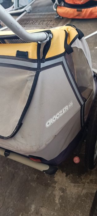 Wózek Croozer 525 przyczepka rowerowa riksza dla 1-2 dzieci 2w1