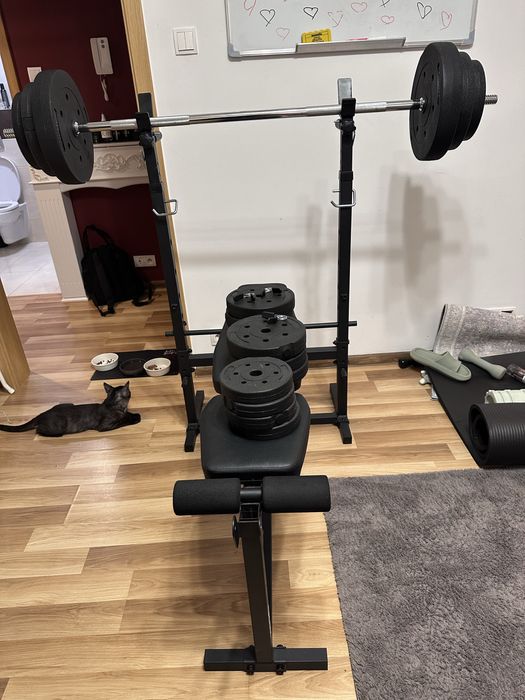 Ławeczka pod sztangę z modlitewnikiem Zipro