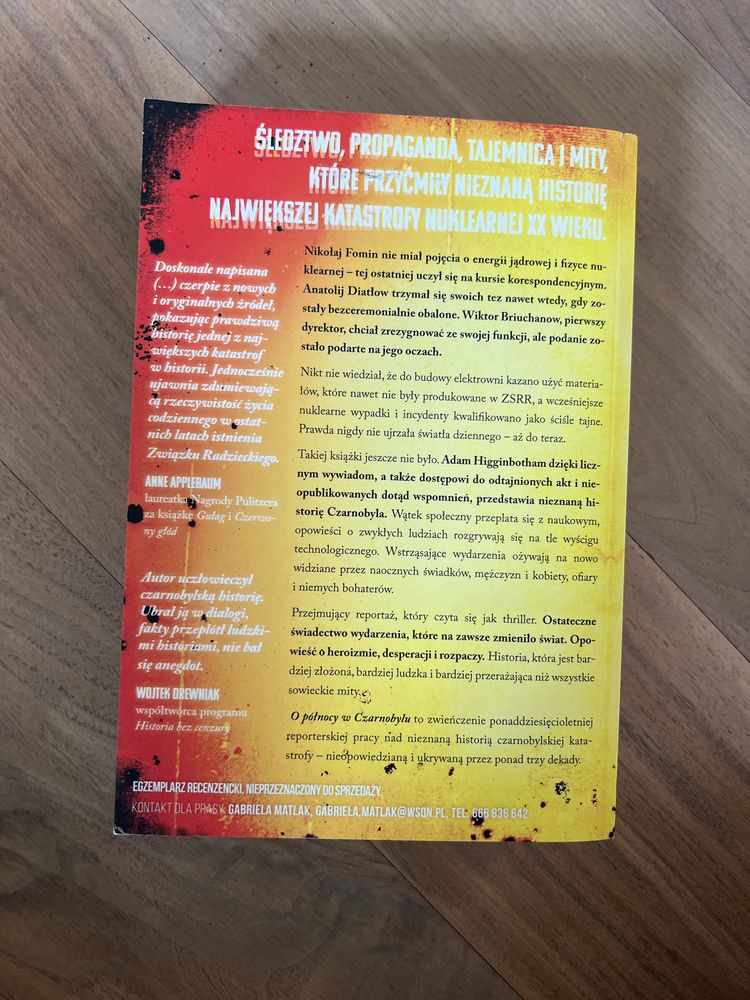 O północy w Czarnobylu - true crime o Czarnobylu, śledztwo