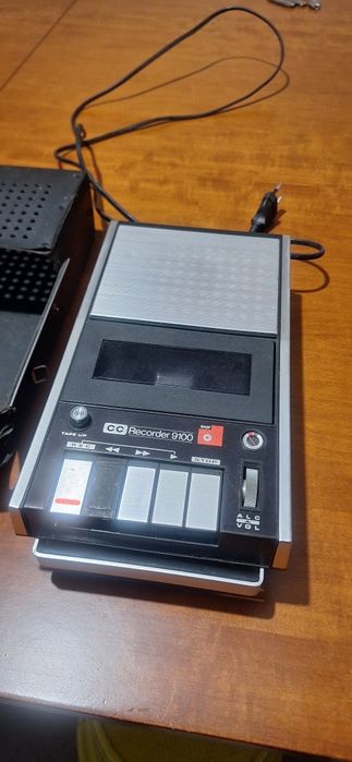 Gravador de cassetes BASF CC Recorder 9100 – anos 70 - Vender Rápido