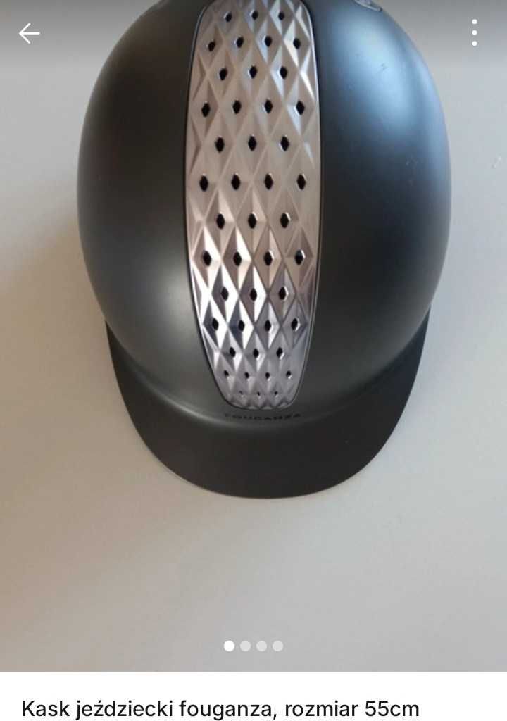 Kask jeździecki fouganza