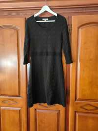 Czarna sukienka z dzianiny Belle Vere Notte r. L/40