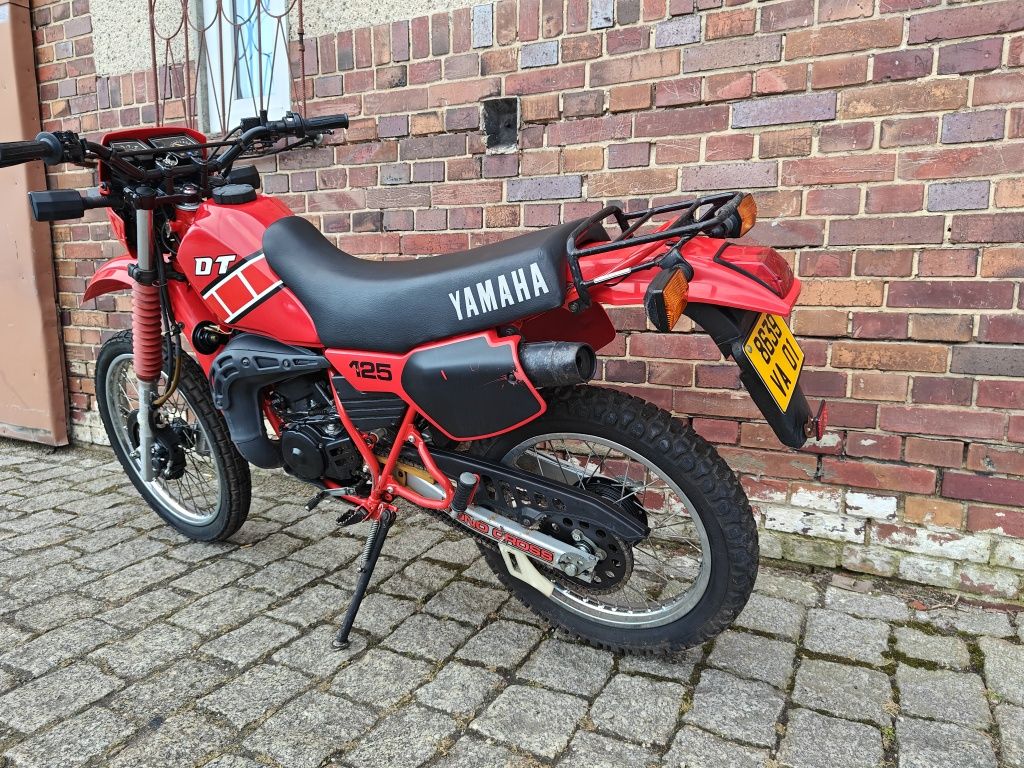 Yamaha DT 125 .1986r. Classic enduro 2T // na kat. B