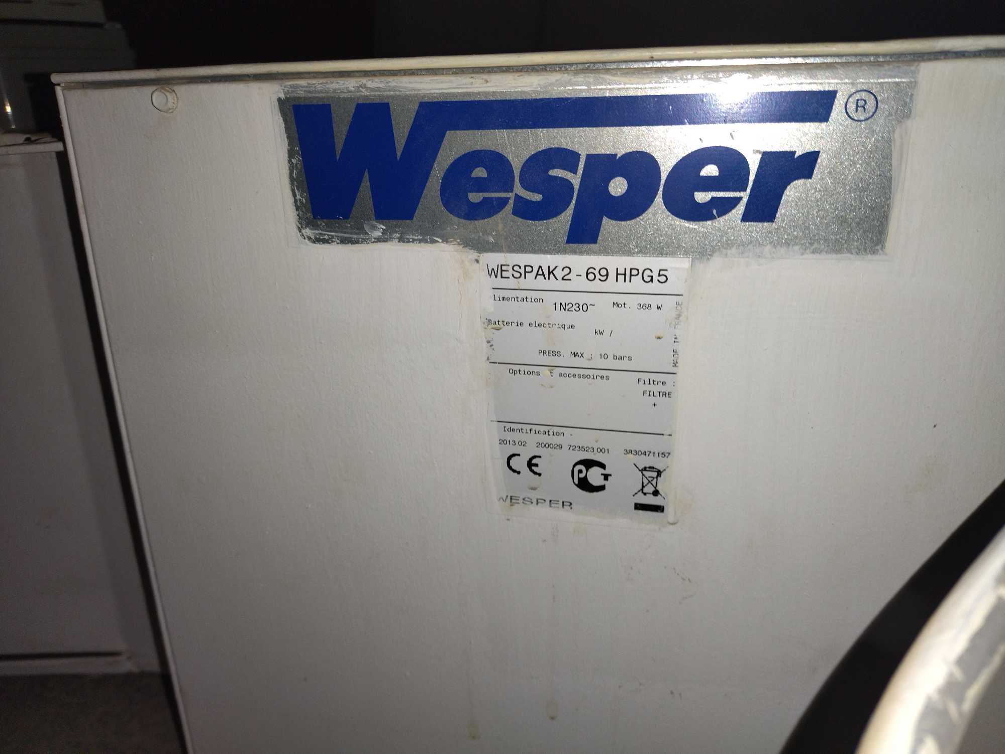 Ventiloconvector marca WESPER - 1200€ (para desocupar)