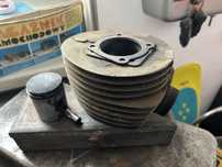 WFM WSK M06 cylinder skosny kpl tlok oryg 51mm slask
