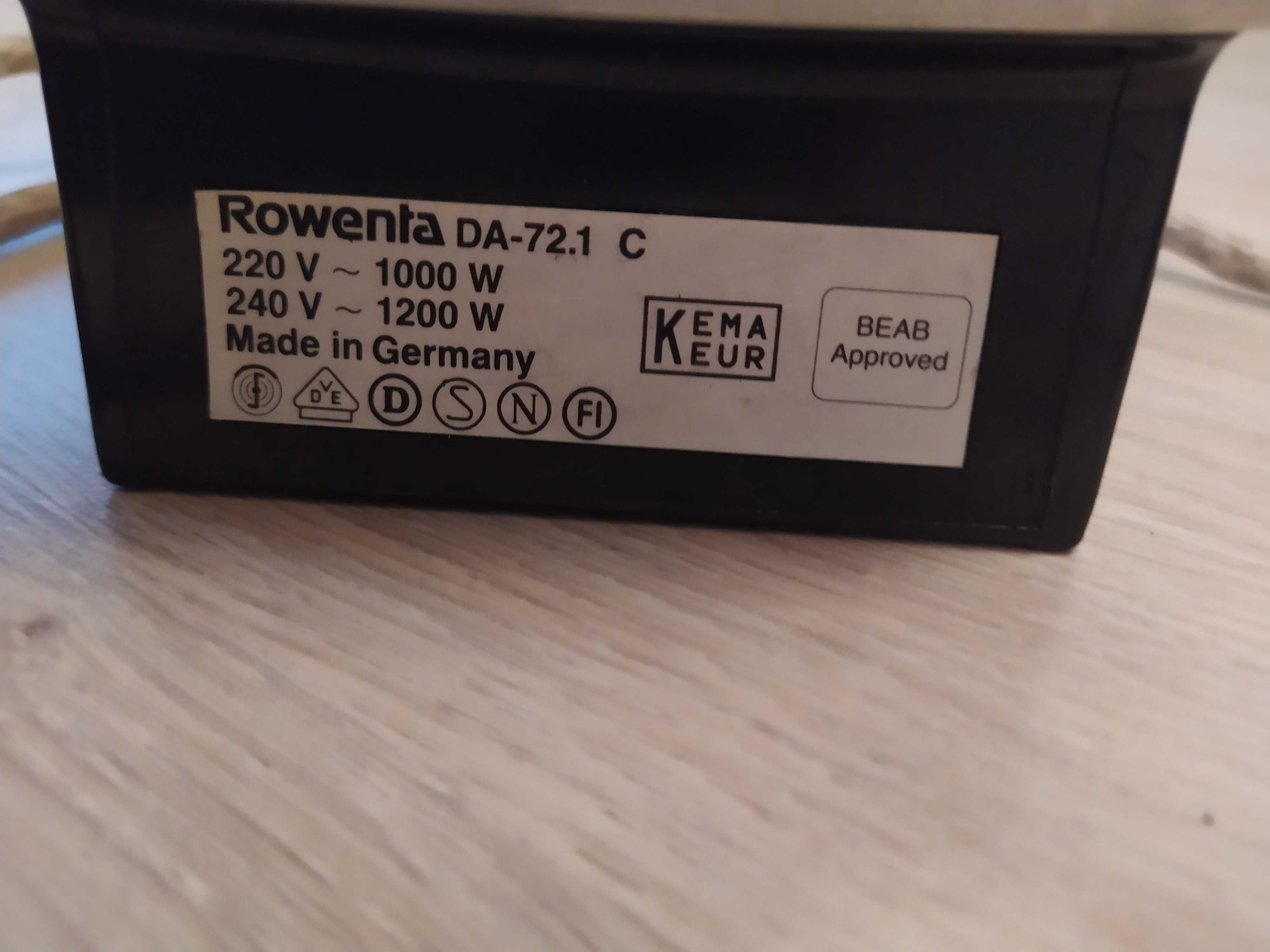 Żelazko Rowenta DA - 72.1 C