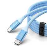 Kabel Orico CDX 100W 5A Power Delivery USB-C - USB-C 1m - niebieski