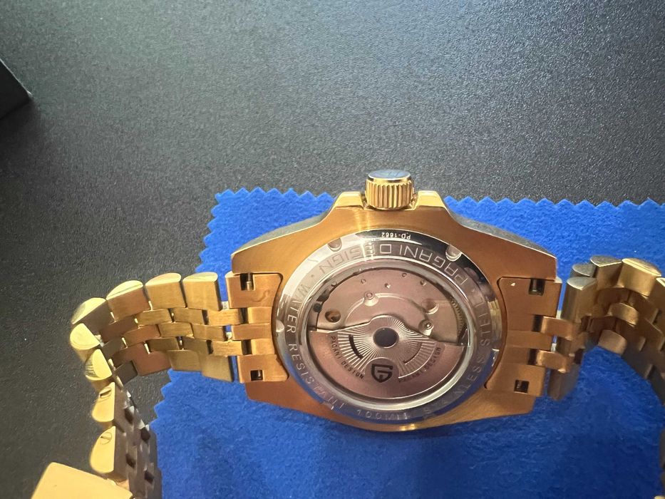 годинник Pagani Design Submarine GMT Gold PD-1662