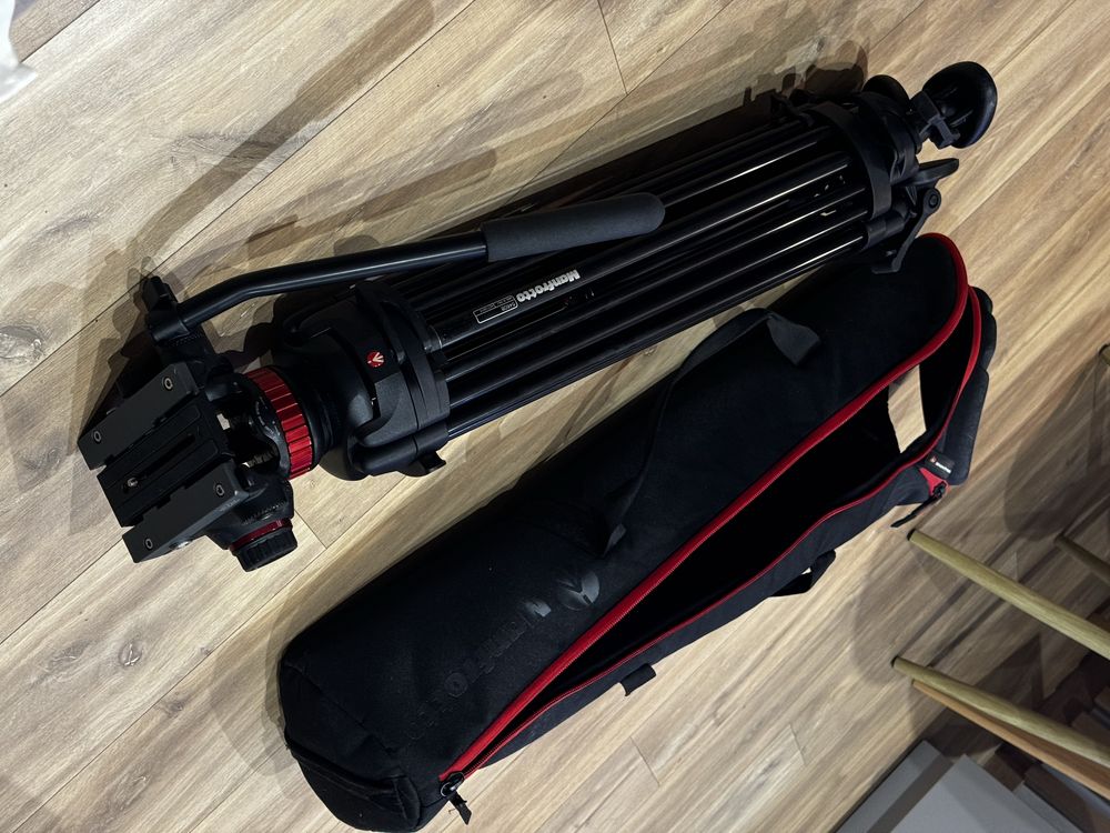 statyw manfrotto z głowicą 546GB Głowica Manfrotto MVH502A