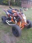 Suzuki LTZ 400 po swapie na KTM 690 zarejestrowana