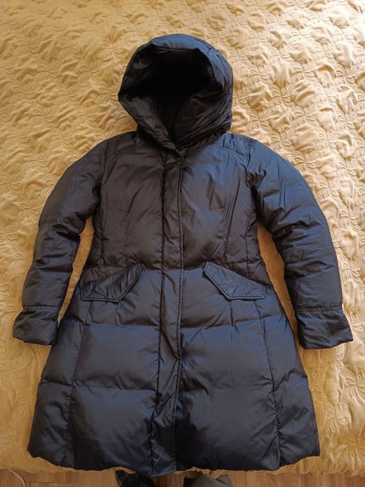 Benetton 44 it,пуховик,парка,пальто,Италия оригинал зима осень идеал