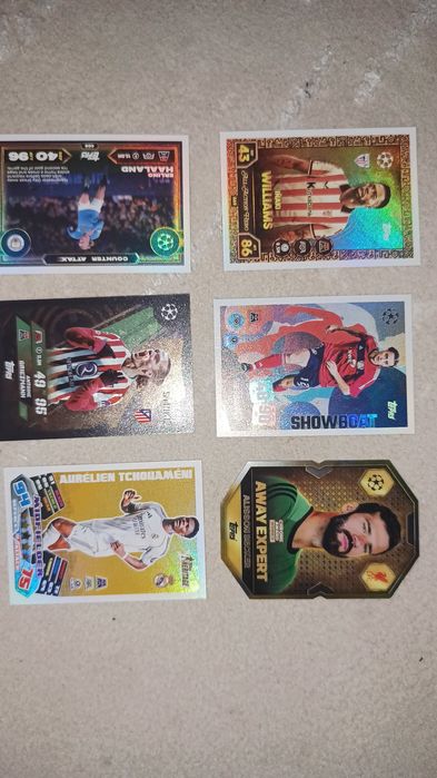Na sprzedaż zestaw kart kolekcjonerskich Match Attax