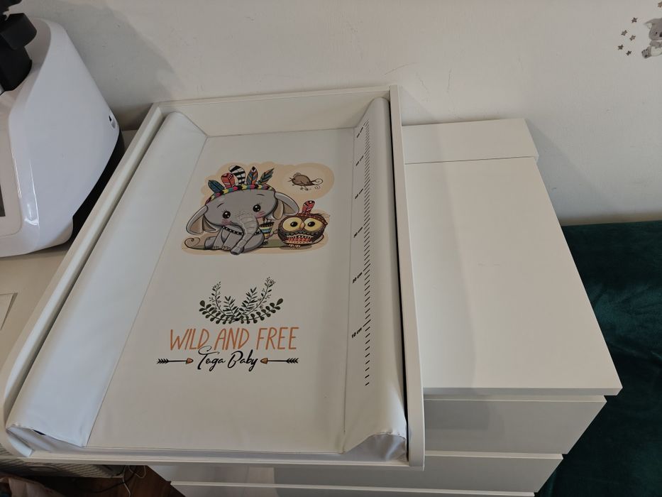 Przewijak z blendą na komodę Malm