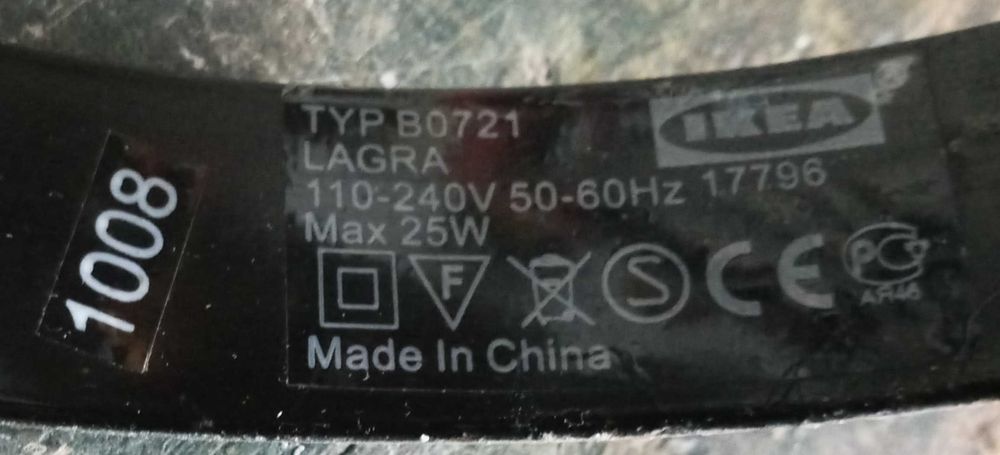 Candeeiro Secretária IKEA Design Estilista